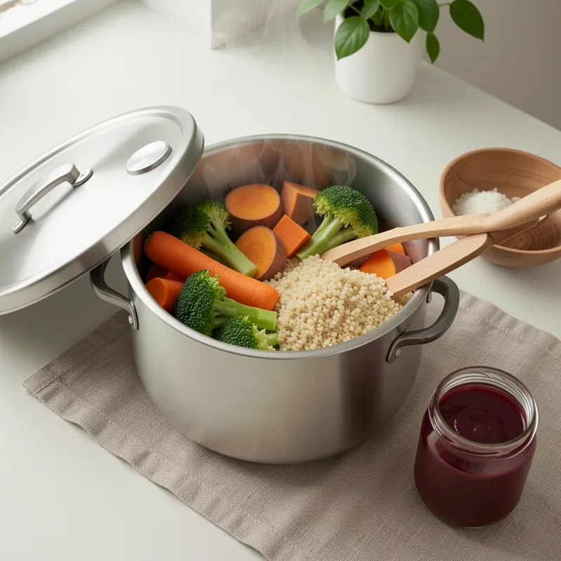 Ustensiles cuisine bébé : 12 essentiels pour préparer ses repas en toute sécurité